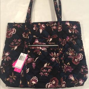 New Vera Bradley Iconic Vera Tote in Garden Dream